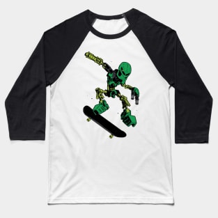 Lewa Skateboarding Baseball T-Shirt